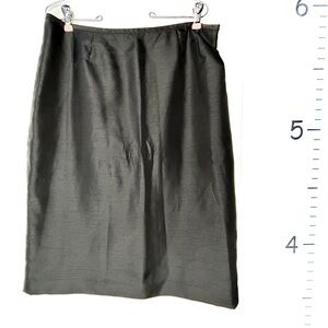 Le Suit Collections Black Pencil‎ Skirt Size 14